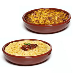 Prato Travessa Fundo Barro 22cm Feijoada Porção Buffet 800ml Motta