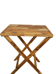 Mesa Dobrável Madeira Tabua Churrasco A Gourmet