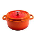 Caçarola Redonda Hercules Laranja 6,8l