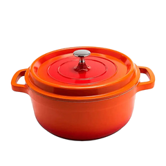 Caçarola Redonda Hercules Laranja 6,8l Hercules