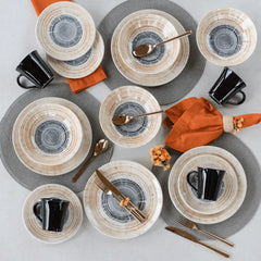 Prato Sobremesa Porcelana 19cm Puzzling Oxford Elegante Oxford