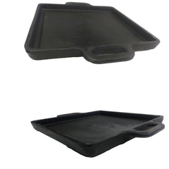 Bifeteira Quadrada Lisa 20cm C/ Alça RIG