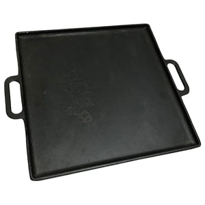 Chapa Bifeteira Quadrada C/ Alça Ferro Fundido 31cm RIG