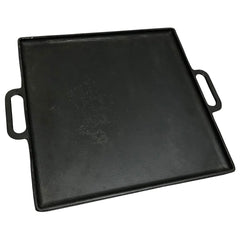 Chapa Bifeteira Quadrada C/ Alça Ferro Fundido 31cm RIG