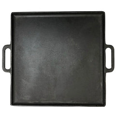 Chapa Bifeteira Quadrada C/ Alça Ferro Fundido 31cm RIG