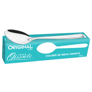 Colher de mesa Oriente em Aço Inox com 18 cm. Oriente