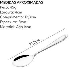 Colher Mesa América Aço Inox América