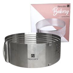 Fatiador De Bolo Aço Inox Redondo Corte Ajustável Hércules Hercules