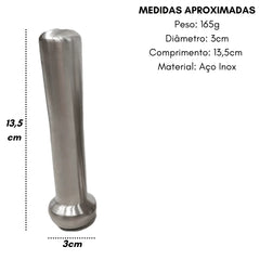 Pilão Com Macerador Socador Hercules Manual P/ Temperos Hercules