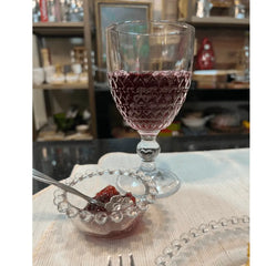 Taça De Vidro Coração Lyor Lyor