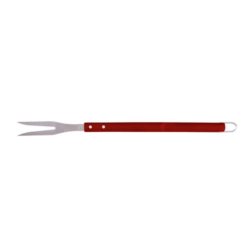 Garfo Para Churrasco de Aço inox e Cabo de Madeira - A Gourmet