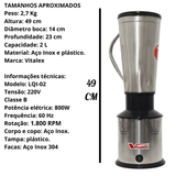 Liquidificador Industrial 2L/220v Profissional