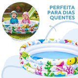 Piscina Infantil Inflavel 100 Litros Verão