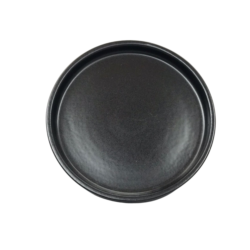 Prato de Sobremesa Reto Fosco Argila 16cm G.A CERÂMICA ARTISTICA