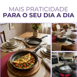 Frigideira Dupla Antiaderente 24cm