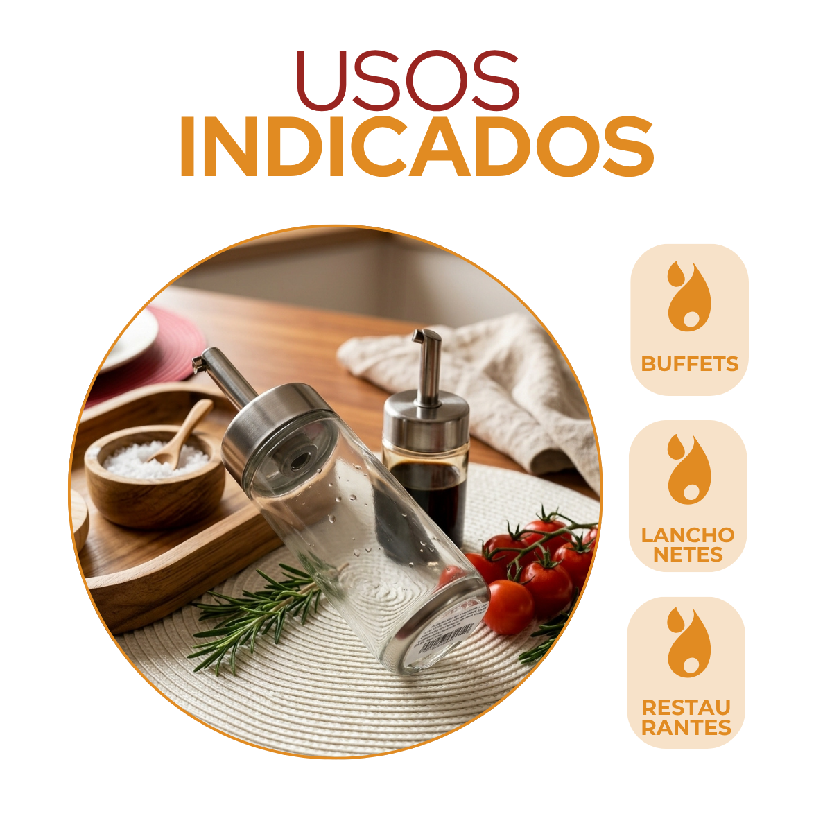 Galheteiro Inox 100ml