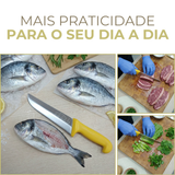 Faca Cheff 8° Cabo Amarelo