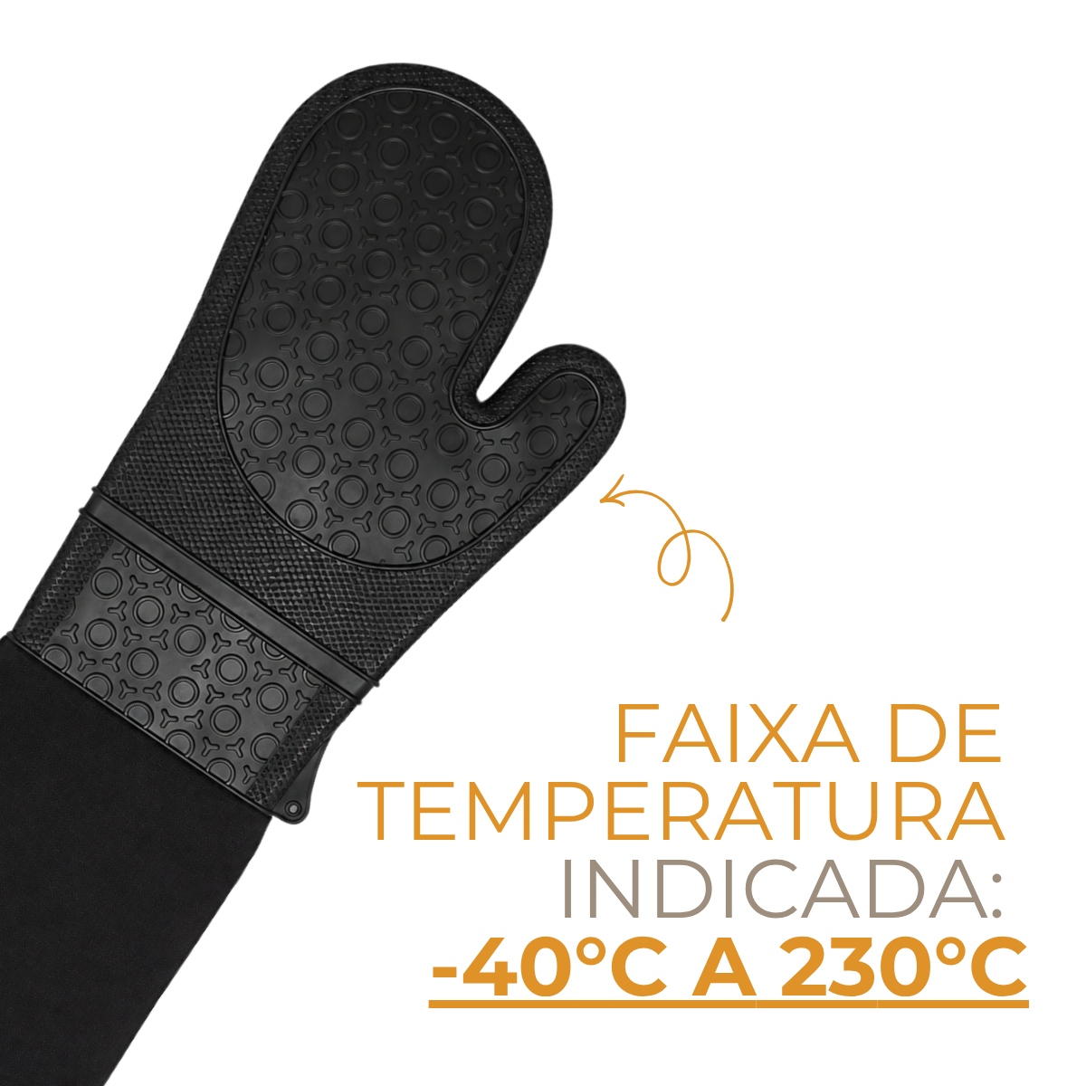 Luva Silicone Longa 57cm