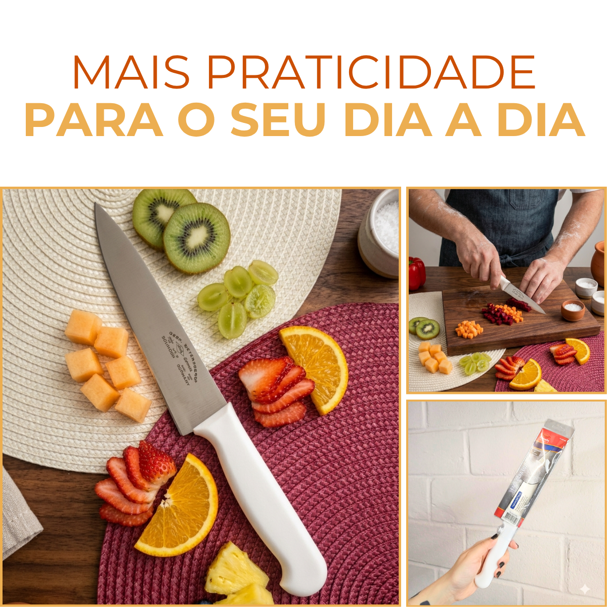 Faca Cheff 6° Cabo Branco