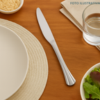 Faca Sobremesa Euro Aço Inox