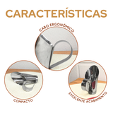 Concha Cereais Aço Inox 50g
