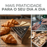 Jogo Cortador Croissant Aço Inox 6 Peças