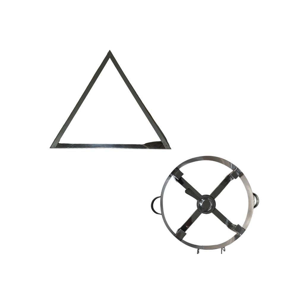 Rechaud Redondo 12L C/ Banho Maria de Aço inox - A Gourmet