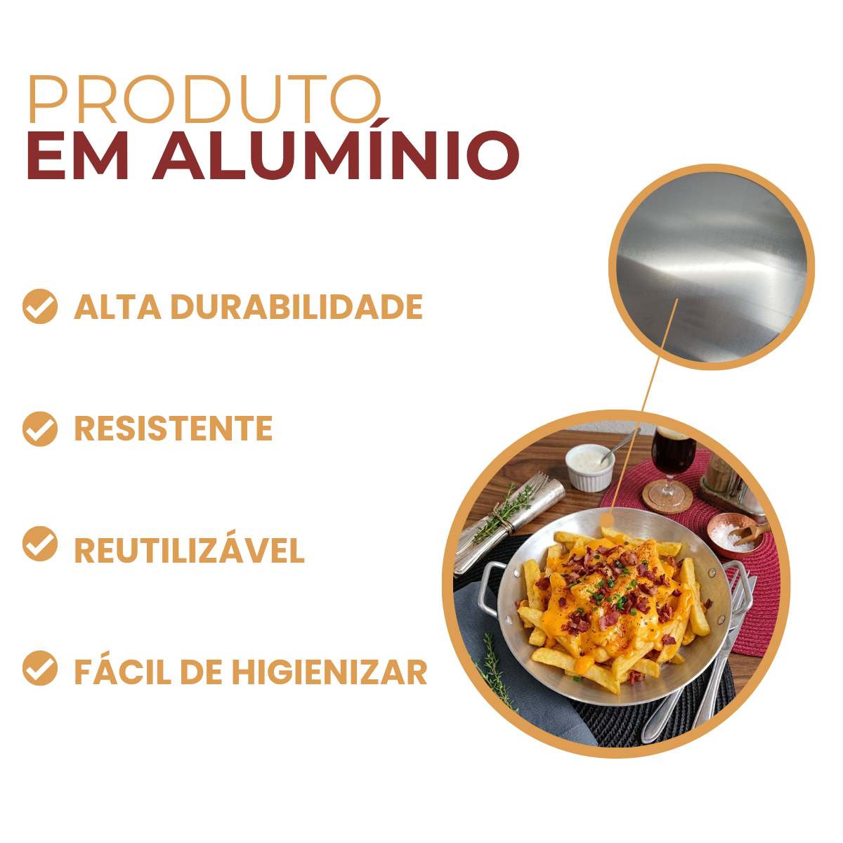 Frigideira Pergaminho N20 Servir Risoto Entradas 800ml