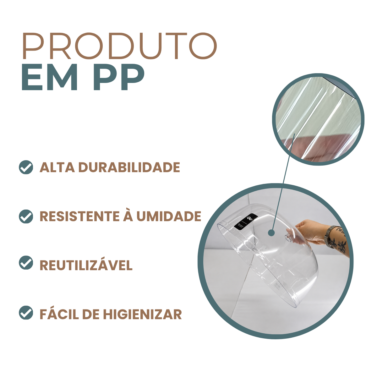 Cúpula Polipropileno 30cm