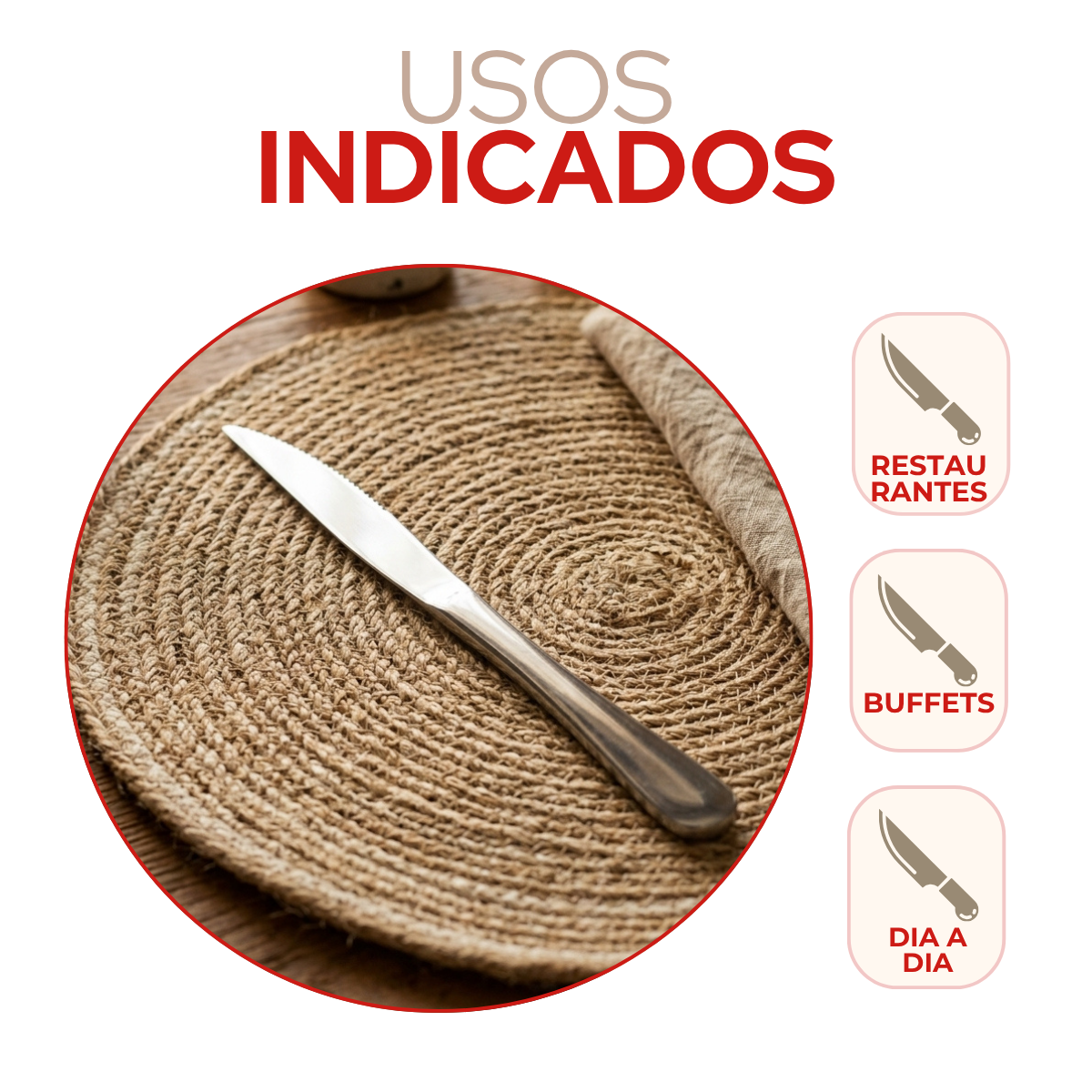 Faca Churrasco Novara Aço Inox
