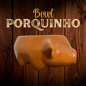 Tigela Bowl Porco Caramelo para Farofa A Gourmet