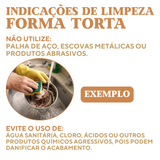 Forma Torta de alumínio Suiça