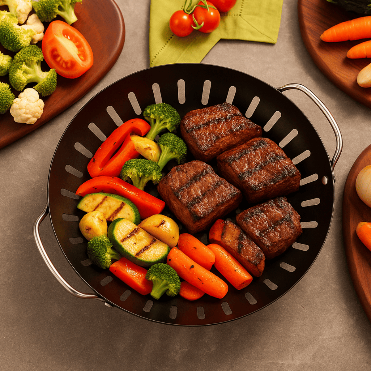 Assadeira Wok Churrasco