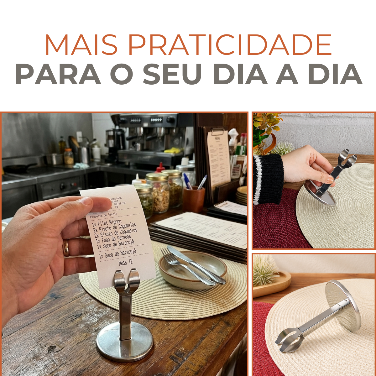 Clip Para Menu Cartão