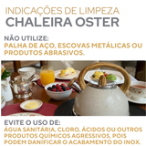 Chaleira Com Apito Cinza 3 Litros