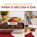 Identificação Display Bandeja Aço Inox