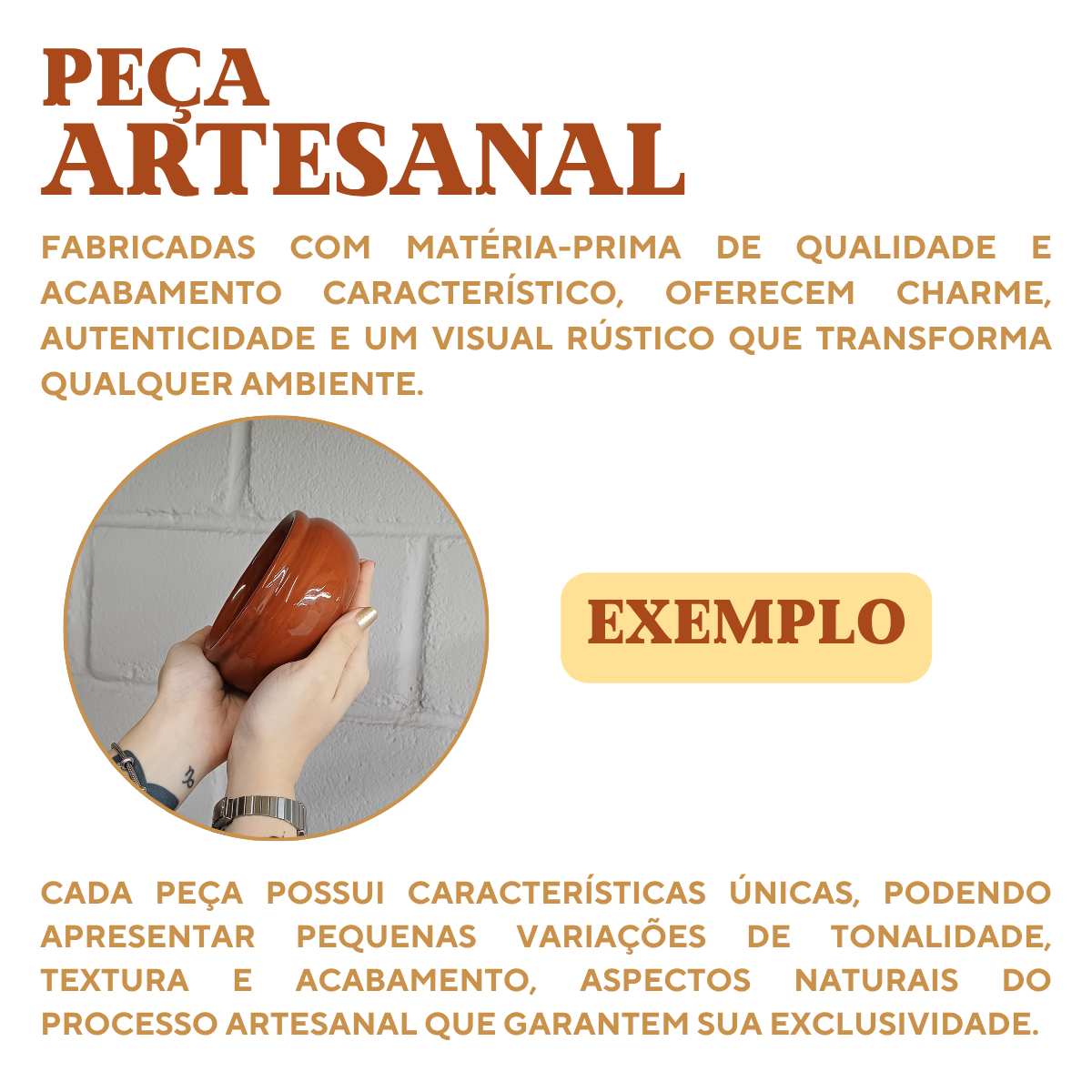 Cumbuca Paulista Cerâmica 400ml