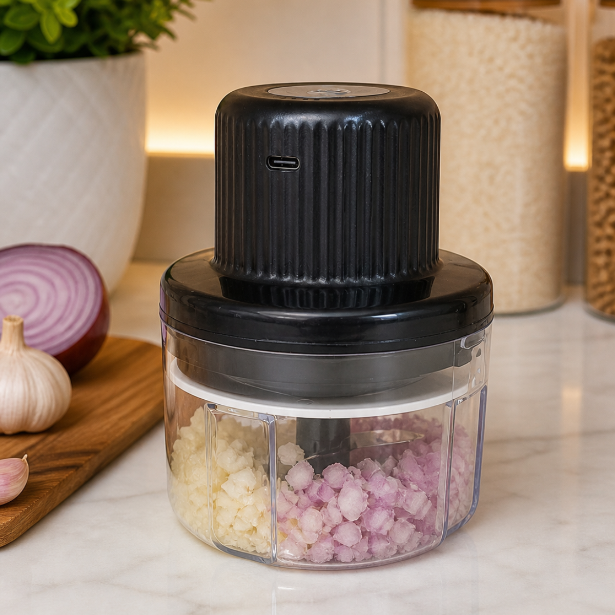 Processador de Alimentos Mini Usb