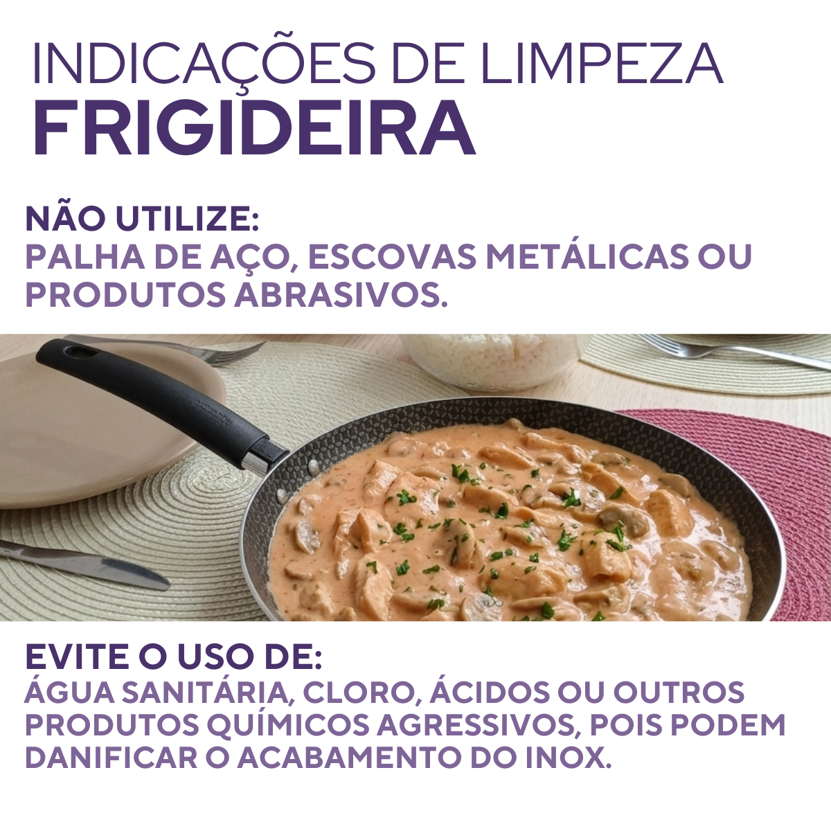 Frigideira Francesa Antiaderente 22cm
