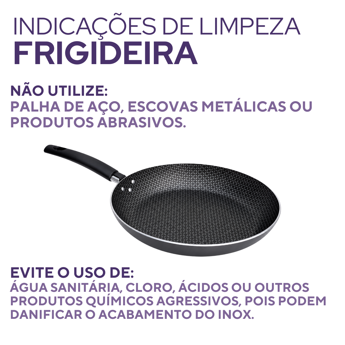 Frigideira Francesa Antiaderente 26cm