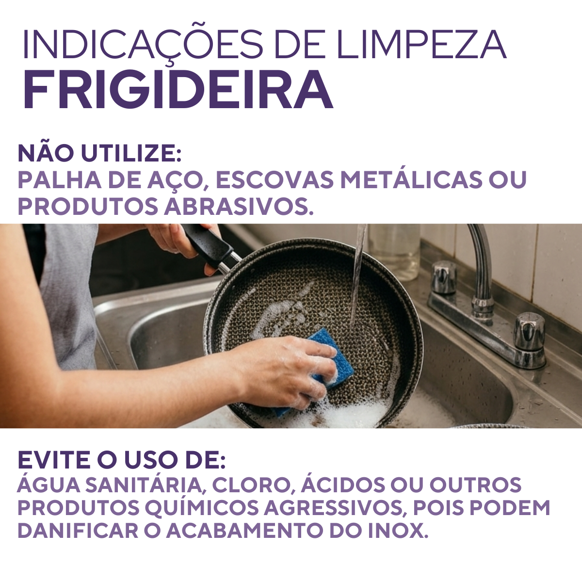 Frigideira Dupla Antiaderente 24cm