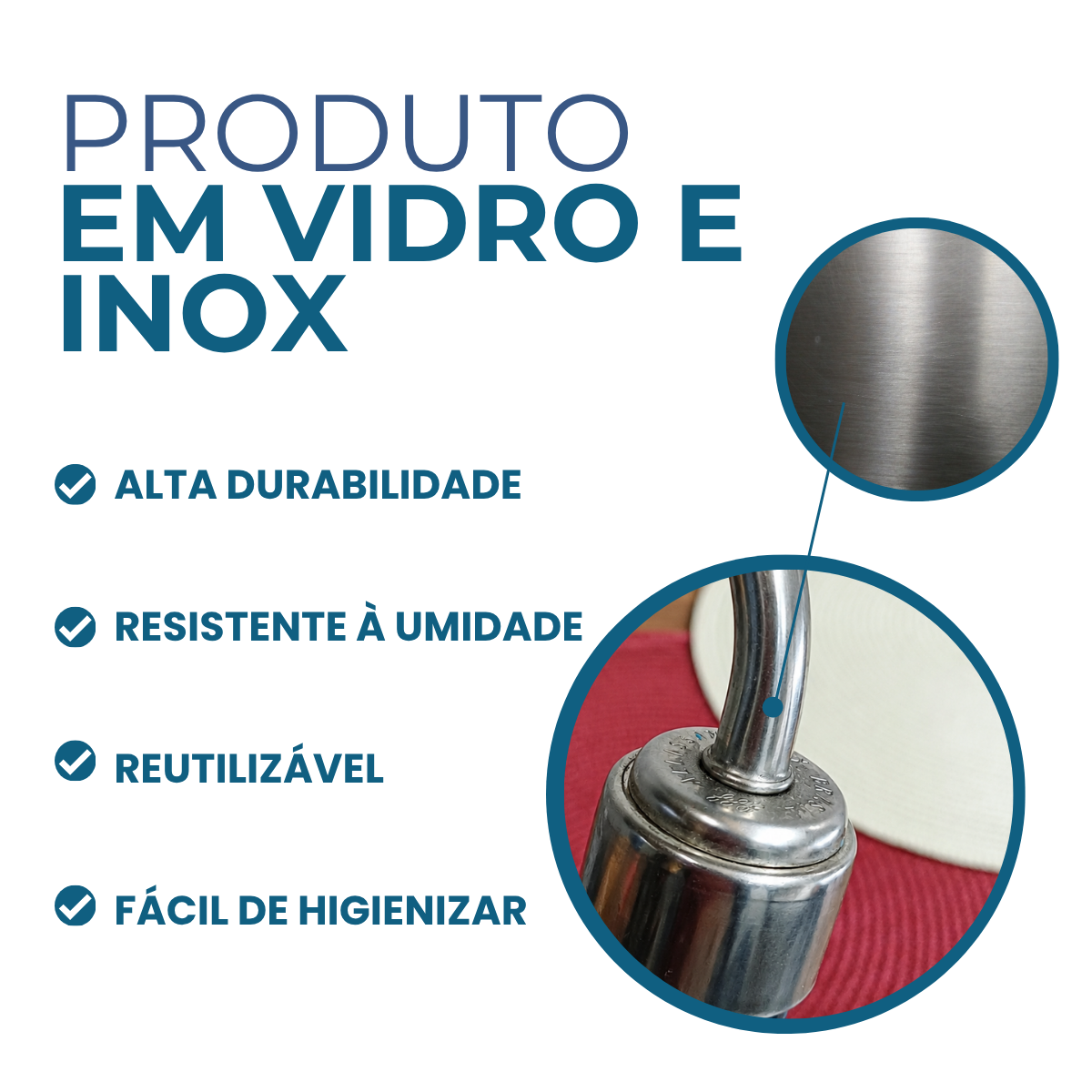 Galheteiro Vinagre 250ml Vidro