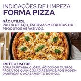 Forma Pizza Perfurada 36cm Antiaderente