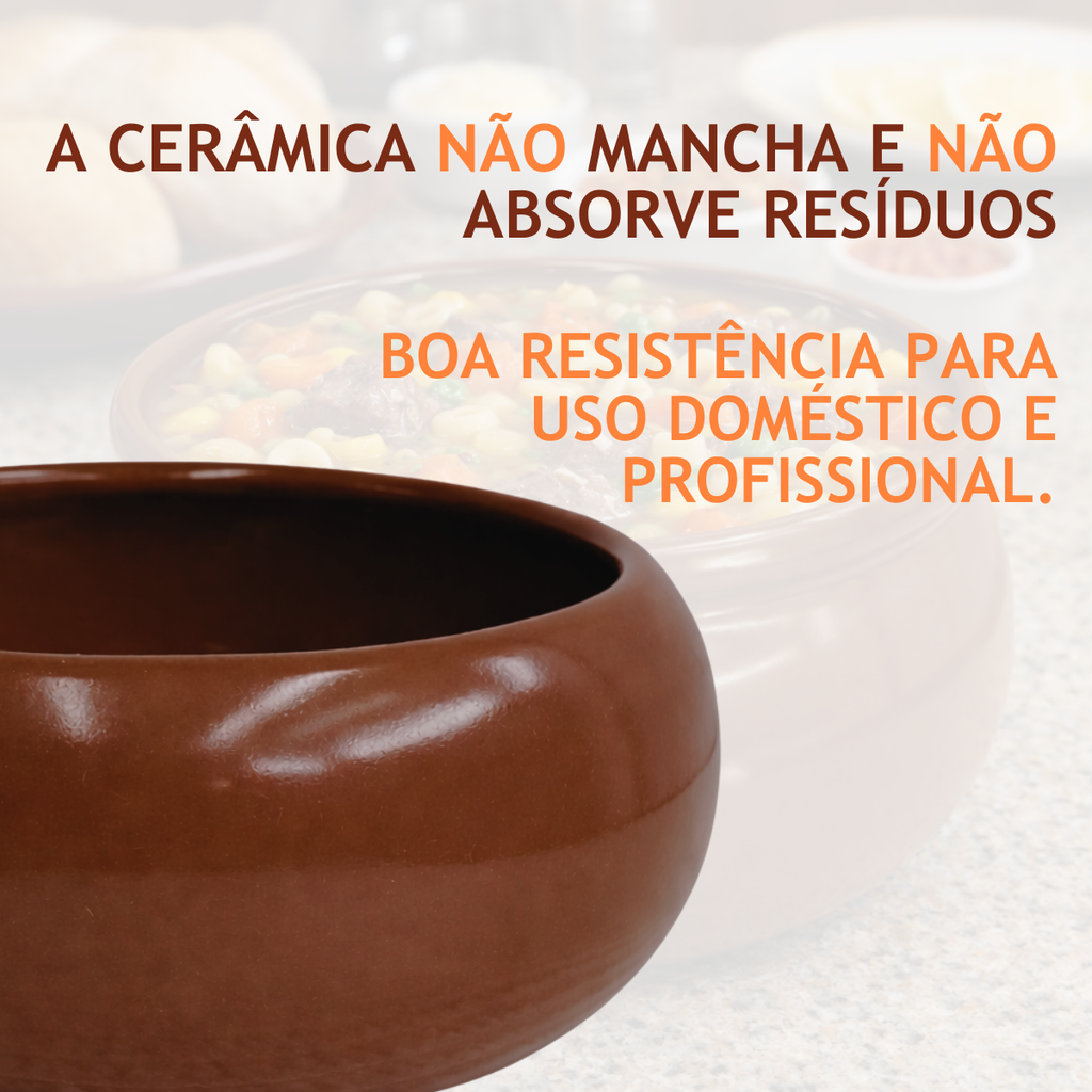 Cumbuca Ceramica Refrataria 250ml