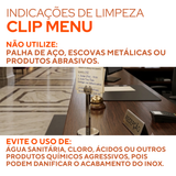 Clip Prendedor Identificador Inox