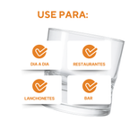 Copo Rocks Vidro 250ml