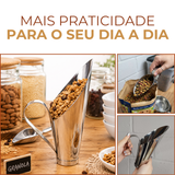 Concha de Cereais Aço Inox 250g