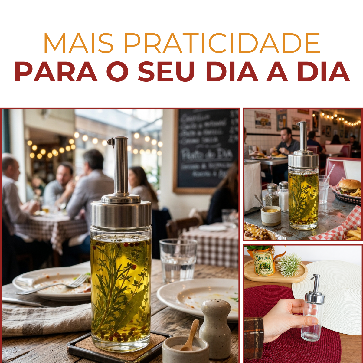 Galheteiro Inox 100ml