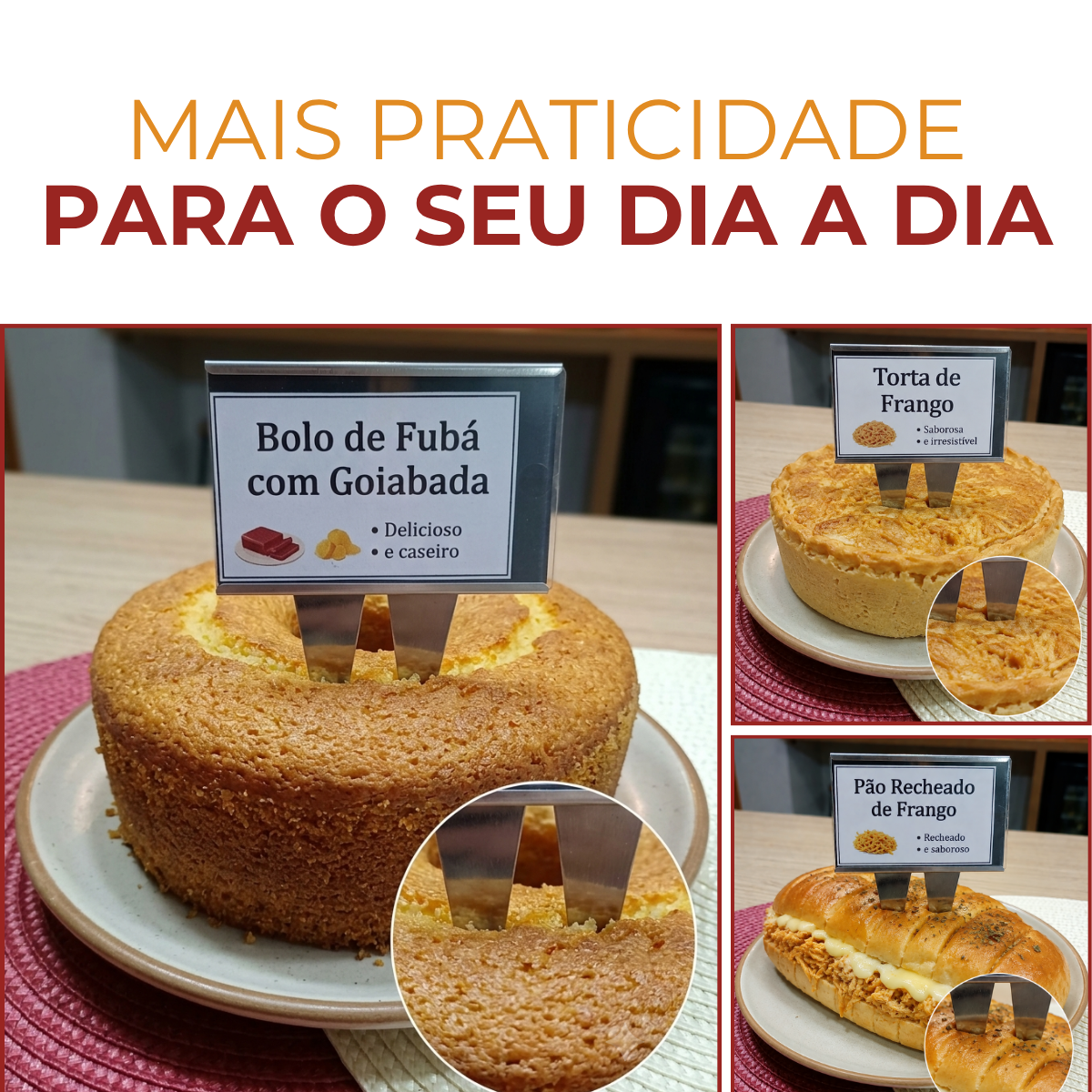 Display Identificação Alimento
