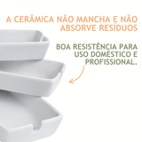 Kit 50 Porta Espeto Porcelana Com Sua Logo